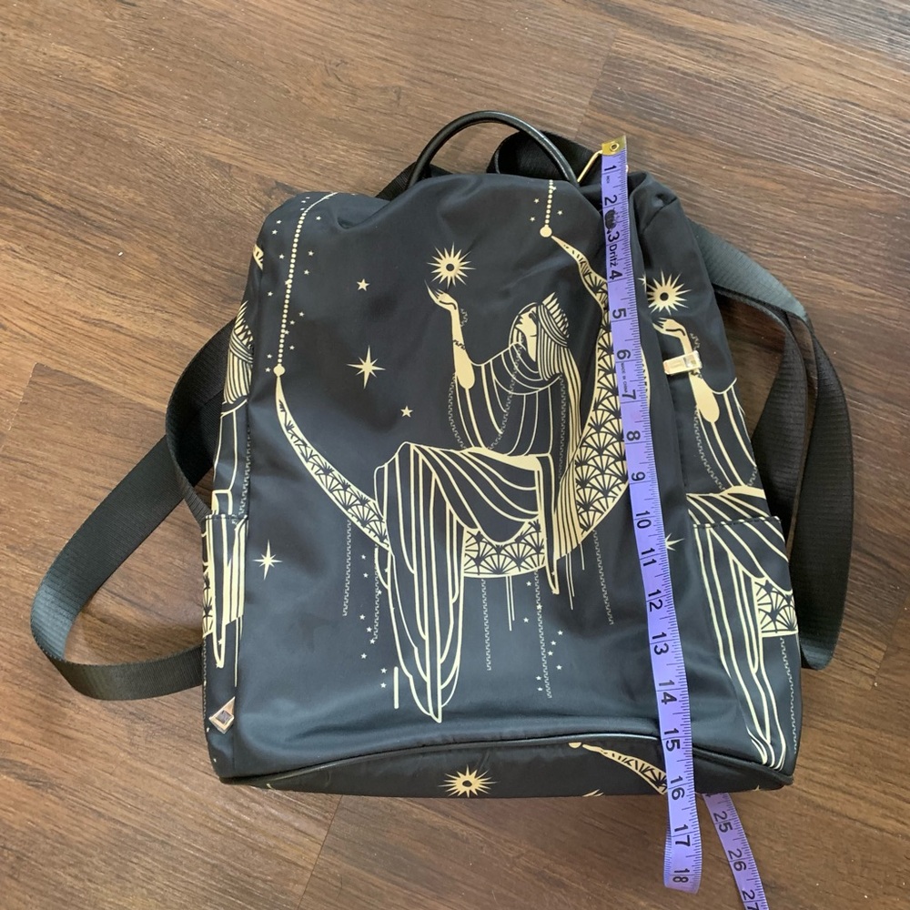 Magical Art Deco Theme Anti-Theft Style Backpack NWOT - Picture 9 of 10